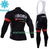 Fietskleding Dames (Fietsshirt Lange Mouw + Lange Koersbroek) 2017 Bora-Hansgrohe N003 Winter Thermal Fleece